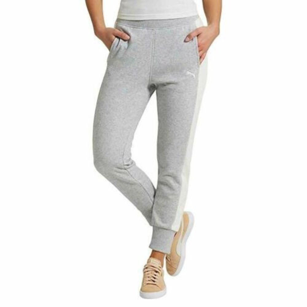 PUMA Women's French Terry Fleece Jogger Pants